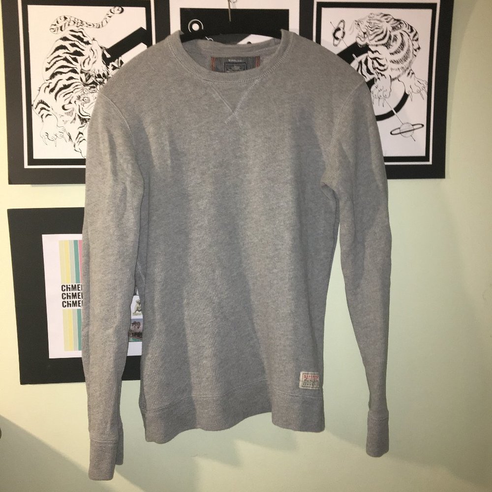 Superdry Men's Orange Label Long Sleeve Top Large